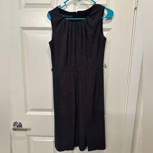Anne Klein Charcoal Sleeveless Dress